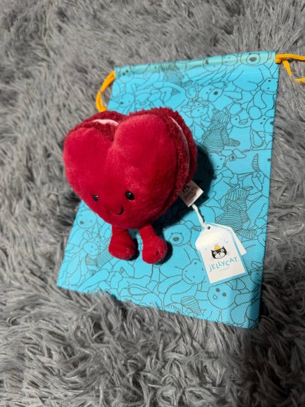 Jellycat Amuseables Arlette Heart Macaron plush toy